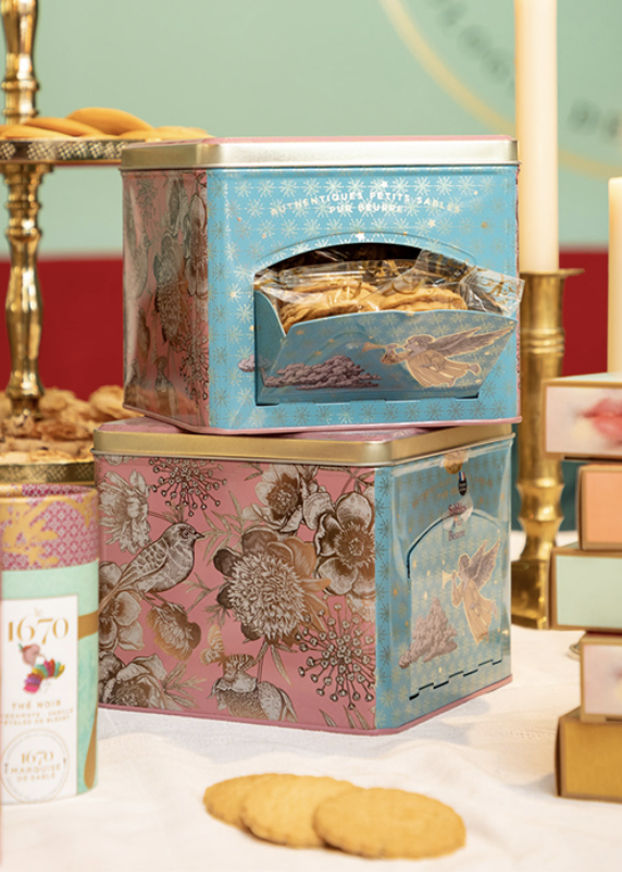 Boite metal La Sablésienne